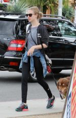 AMANDA SEYFRIED and Finn Out in West Hollywood 04/10/2016