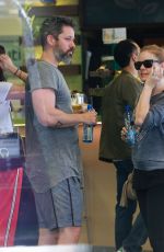 AMY ADAMS at Earth Bar in West Hollywood 04/22/2016