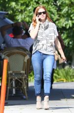 AMY ADAMS Out and About in Los Angeles 04/22/2016