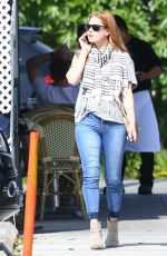 AMY ADAMS Out and About in Los Angeles 04/22/2016