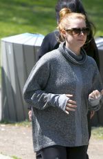 AMY ADAMS Out Jogging in New York 04/26/2016