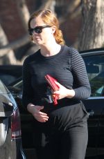 AMY POEHLER Shopping at Bristol Farms in Beverly Hills 04/20/2016