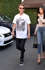 ANAT POPOVSKY Leaves Epinone in Beverly Hills 03/17/2016