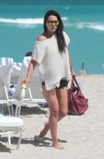 ANDI DORFMAN at a Beach in Miami 04/18/2016