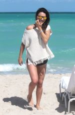 ANDI DORFMAN at a Beach in Miami 04/18/2016