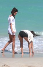 ANDI DORFMAN at a Beach in Miami 04/18/2016