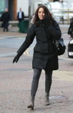 ANDREA MCLEAN Arrives at ITV Studios in London 04/29/2016
