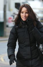 ANDREA MCLEAN Arrives at ITV Studios in London 04/29/2016