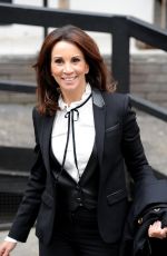ANDREA MCLEAN Leaves ITV Loose Women Studios in London 04/18/2016