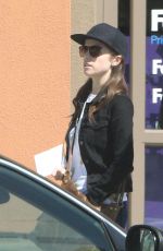ANNA KENDRICK at a Fedex Office Store in Sherman Oaks 04/29/2016