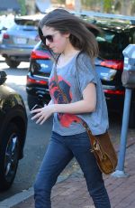 ANNA KENDRICK at Alfred Coffee & Kitchen in West Hollywood 03/31/2016