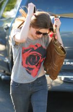 ANNA KENDRICK at Alfred Coffee & Kitchen in West Hollywood 03/31/2016