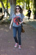 ANNA KENDRICK at Alfred Coffee & Kitchen in West Hollywood 03/31/2016
