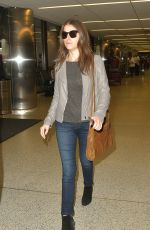 ANNA KENDRICK at Los Angeles International Airport 04/07/2016