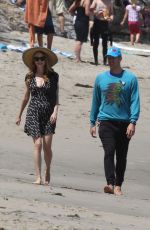 ANNABELLE WALLIS on the Beach in Malibu 04/24/2016