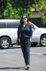 ANNE HATHAWAY Out and About in Los Angeles 04/27/2016
