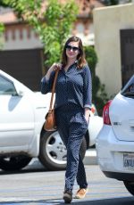 ANNE HATHAWAY Out and About in Los Angeles 04/27/2016