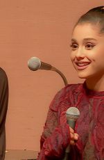 ARIANA GRANDE at a Press Conference in Japan 04/15/2016