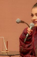 ARIANA GRANDE at a Press Conference in Japan 04/15/2016