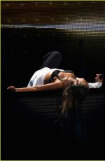 ARIANA GRANDE Performs at Takeover-T-Mobil Arena in Las Vegas 04/07/2016