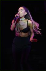 ARIANA GRANDE Performs at Takeover-T-Mobil Arena in Las Vegas 04/07/2016
