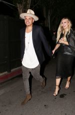 ASHLEE SIMPSON at Nice Guy in West Hollywood 04/28/2016