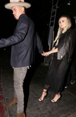 ASHLEE SIMPSON at Nice Guy in West Hollywood 04/28/2016