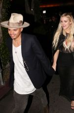 ASHLEE SIMPSON at Nice Guy in West Hollywood 04/28/2016