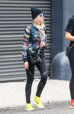 ASHLEY BENSON Out and About in New York 04/07/2016