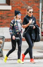 ASHLEY BENSON Out and About in New York 04/07/2016