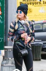 ASHLEY BENSON Out and About in New York 04/07/2016