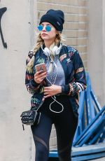 ASHLEY BENSON Out and About in New York 04/07/2016