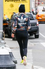 ASHLEY BENSON Out and About in New York 04/07/2016