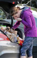 ASHLEY GREENE Shopping Groceries at Bristol Farms in Beverly Hills 04/11/2016