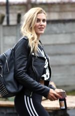 ASHLEY JAMES Out and About in London 04/22/2016