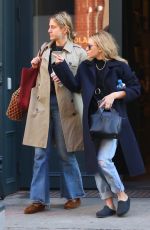 ASHLEY OLSEN Out for Lunch in New York 04/27/2016