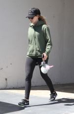 ASHLEY TISDALE Leaves a Gym in Beverly Hills 03/31/2016