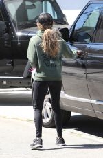 ASHLEY TISDALE Leaves a Gym in Beverly Hills 03/31/2016