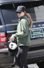 ASHLEY TISDALE Leaves a Gym in Beverly Hills 03/31/2016