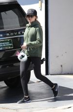 ASHLEY TISDALE Leaves a Gym in Beverly Hills 03/31/2016