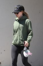 ASHLEY TISDALE Leaves a Gym in Beverly Hills 03/31/2016