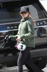 ASHLEY TISDALE Leaves a Gym in Beverly Hills 03/31/2016
