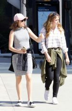 BAILEE MADISON and MCKAYLEY MILLER Out in Vancouver 04/02/2016