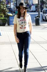 BAILEE MADISON Out and About in Vancouver 04/01/2016