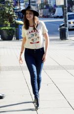 BAILEE MADISON Out and About in Vancouver 04/01/2016
