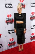 BEBE REXHA at iHeartRadio Music Awards in Los Angeles 04/03/2016