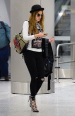BELLA and DANI THORNE at LAX Airport in Los Angeles 04/06/2016