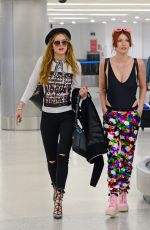 BELLA and DANI THORNE at Miami International Airport 04/06/2016