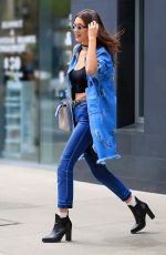 BELLA HADID Out and About in New York 04/28/2016