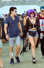 BELLA THORNE at Coachella Valley Music and Arts Festival, Day Three, 04/17/2016